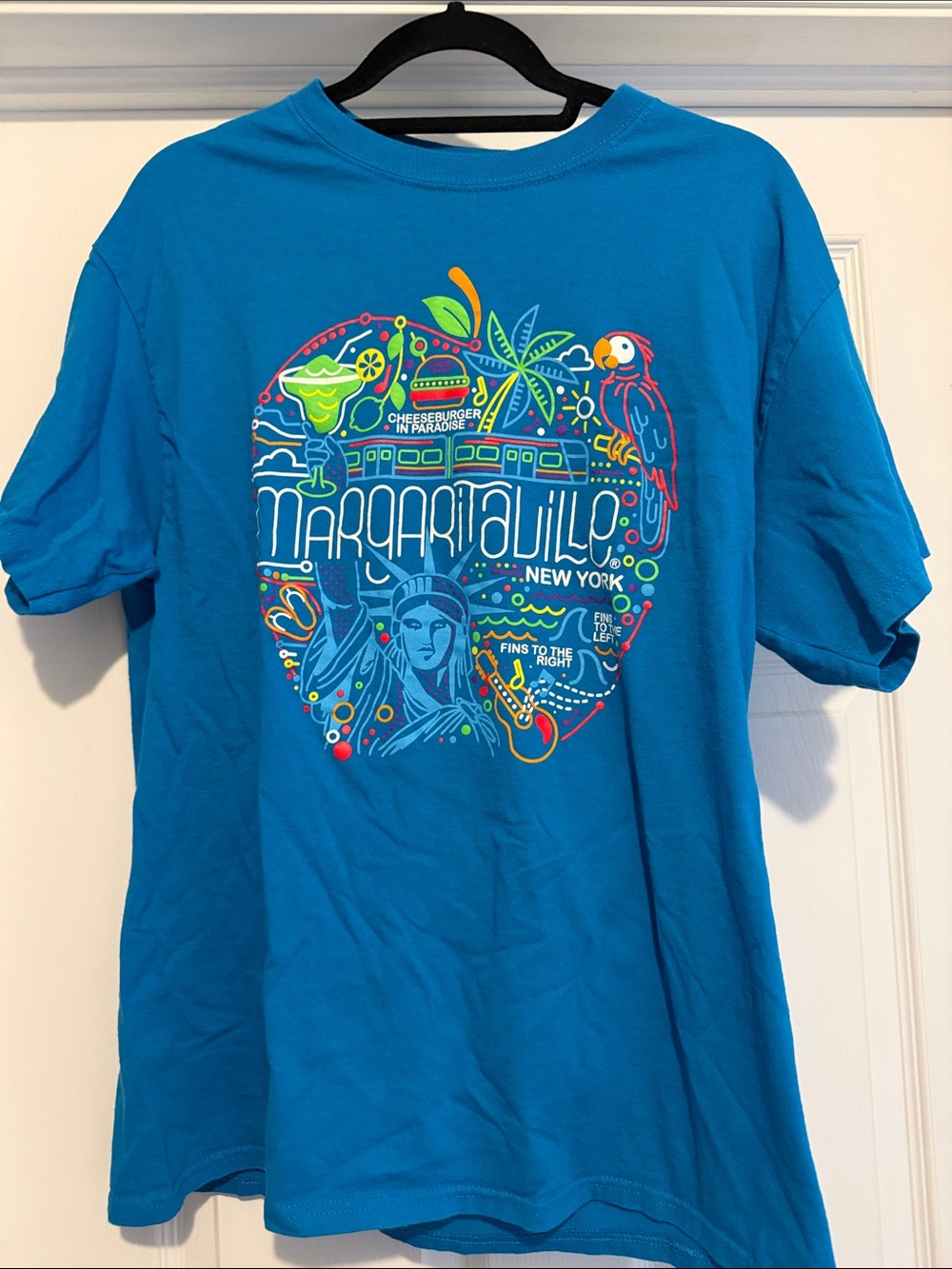 Jimmy Buffett Margaritaville New York t shirt size  large